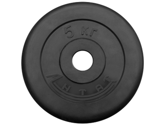 Диск обрезиненный Антат, диаметр 51 мм, вес 1,25 - 25 кг