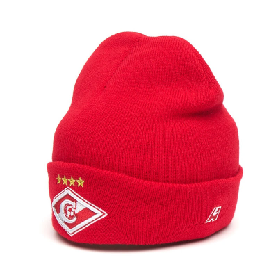 Шапка детская ФК СПАРТАК красная 00118