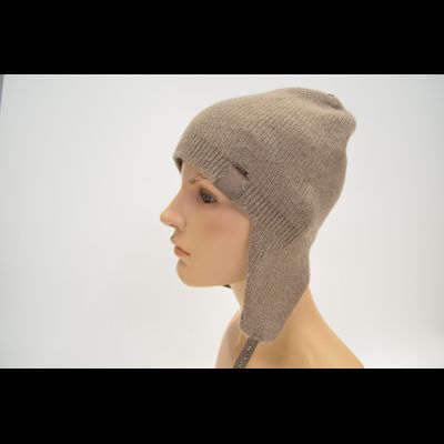 Шапка ушанка Vizio 1704 UL ореховая кашемир