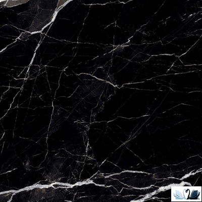 Керамогранит Ocean Ceramic Flash black 60 x 60 см черный полированная