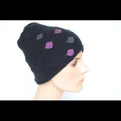 Шапка Vizio 5174 и шарф черный Италия