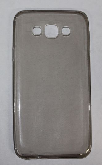 Защитная крышка силиконовая Samsung Galaxy E7, черная