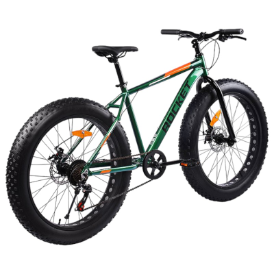 Велосипед фэтбайк Rocket Fat 26 зеленый