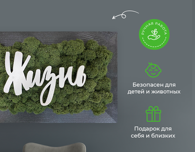 ЖИВАЯ ЭКО-КАРТИНА 1049