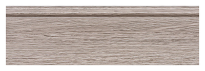 Напольный плинтус Decor-Dizayn 005-80SH, влагостойкий, ударопрочный, 2,4 метра