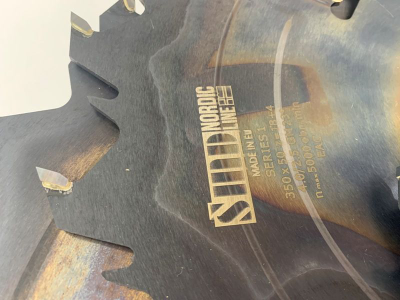 Пила дисковая Ø350 x 50 x 4,0/2,5 Z = 18 + 4 PI-130 SMD FABA