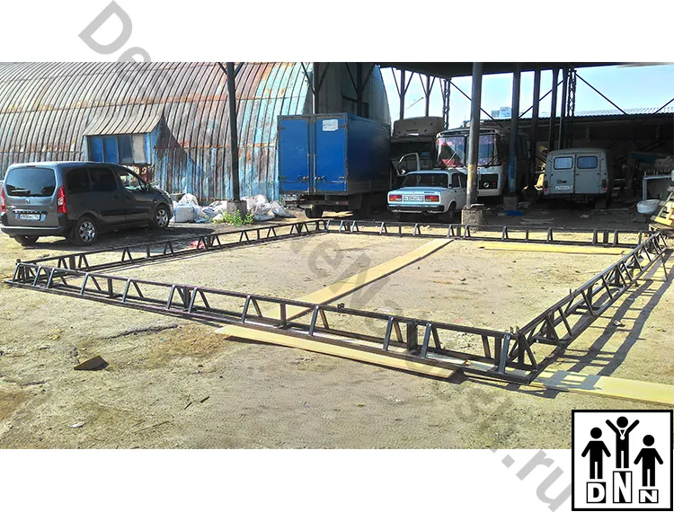 каркас ринга боксерского