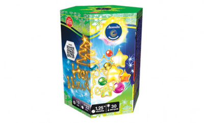 HAPPY NEW YEAR (1,2" / 19 залпов)