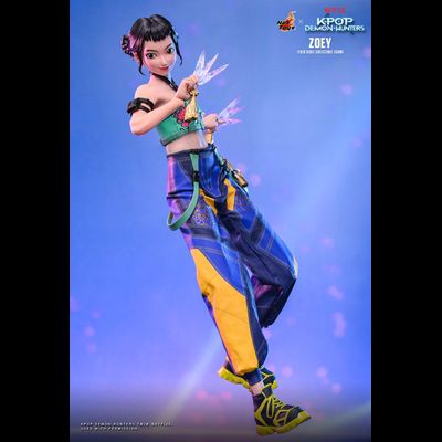 ПРЕДЗАКАЗ - Зои ("Кейпоп-охотницы на демонов") - Коллекционная ФИГУРКА 1/6 Zoey KPop Demon Hunters (TMS178) - Hot Toys ?ЦЕНА: 30900 РУБ.?