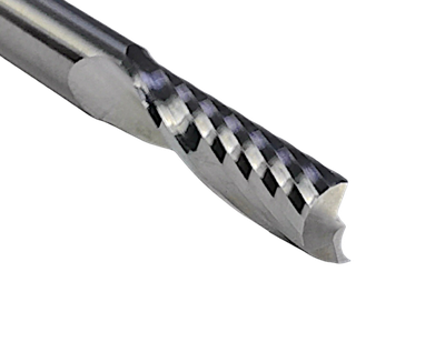 Фреза спиральная по пластику 3x12 s3x50 Z1 HM стружка вверх