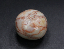 Мрамор бело-розовый, галтовка (22*20*16 мм, 13 г) №26954