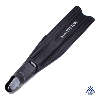 Ласты длинные 43/44 Marlin TRITON сред.жестк. black L