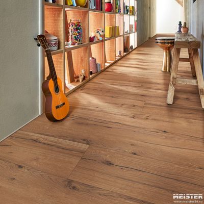 Ламинат Meister LL150 Дуб Коньяк Рустик 6256 32 класс толщина 8 мм с фаской 2.709 м2