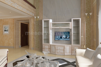 Гостиная Версаль в интерьере.