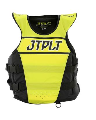 Спасательный жилет для гидроцикла нейлон мужской Jetpilot Matrix Race Nylon Vest ISO 50N Yellow/Black