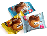 Печенье глазированное CHIKALAB BOMBBAR ассорти: шоколад, Кокос, Карамель - 60гр (коробка 9 шт.)