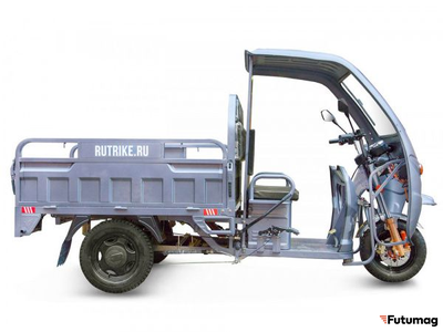 Грузовой электротрицикл Rutrike Глобус 1500 60V1000W серый