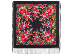 Павловопосадский платок День Победы 235-19