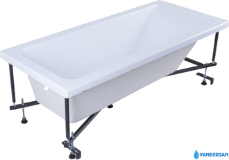 Акриловая ванна Aquanet Bright 165x70 с каркасом
