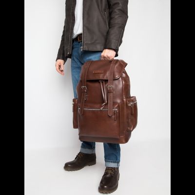 Кожаный рюкзак Voltaggio Premium brown (арт. 3091-53)