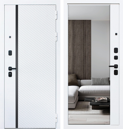 Ливерпуль белая с зеркалом