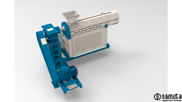 Экструдер гранулятор Собрание работ студии промдизайна | Опытное производство и НИОКР