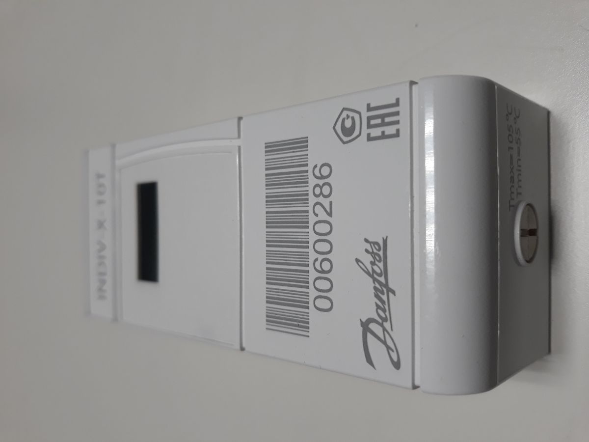 Радиаторный счетчик распределитель INDIV X 10R Danfoss Теплосчетчик на батарею тепла Данфосс прибор
