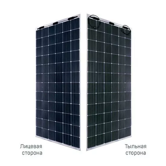 Гетероструктурная солнечная батарея двусторонняя HEVEL HJT HVL 72 GG 360 Вт (24 В, 360 Вт)
