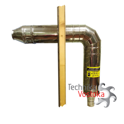 Комплект дымовых труб 100/180 для котлов KITURAMI (КИТУРАМИ)