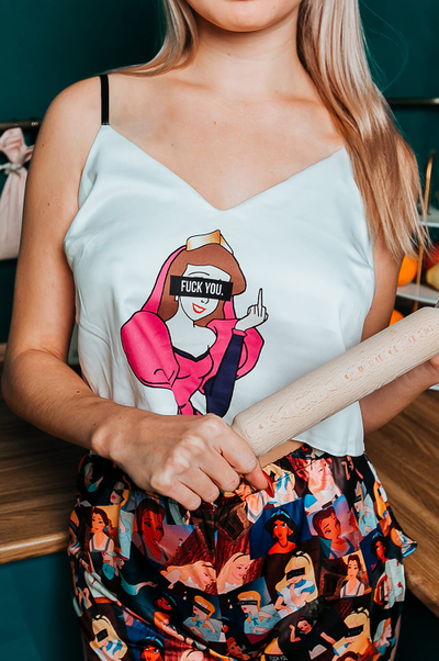 Шёлковая пижама "Princess"