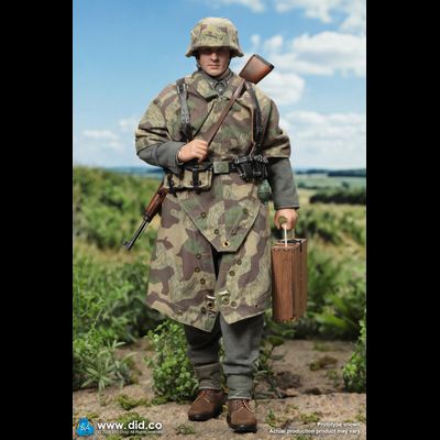 ПРЕДЗАКАЗ - Немецкий минометчик - Коллекционная фигурка 1/6 WWII German GD Infantry Mortarman – Bruno (D80195) - DID ?ЦЕНА: 24500 РУБ.?