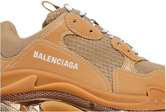 Balenciaga Triple S Clear Sole Light Camel