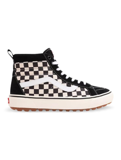Зимние кеды Vans SK8-HI MTE-1 Blk/White/Checkerboard