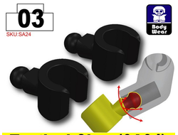 Кисти на шарнирах для фигурки Лего