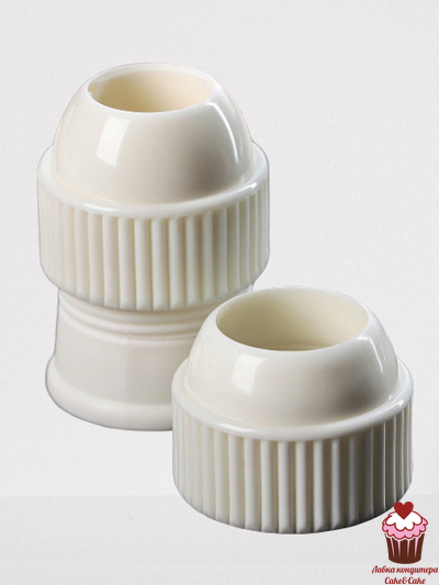 Набор переходников (адаптеров), d 2,5 и 3 см, пластик