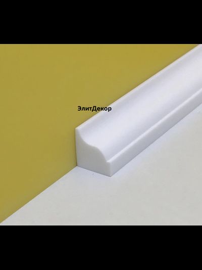 Акриловый плинтус бордюр на ванну Суперплинтус- СП6 (12х12х1800)