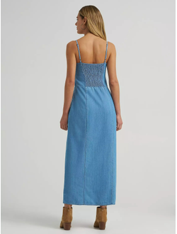 Wrangler® джинсовое макси-платье на бретелях