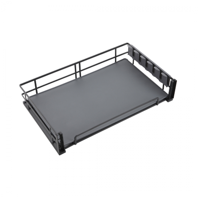DARK LINE Корзина выдвижная 60 с доводчиком, черный