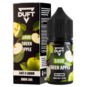 DUFT SOUR LINE SALT (20 MG) 30ml - GREEN APPLE (ЗЕЛЕНОЕ ЯБЛОКО)