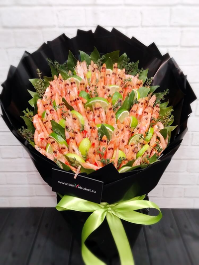 Букет из креветок