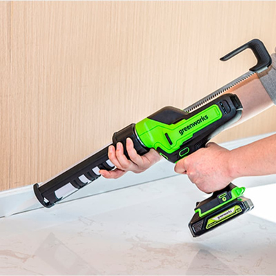 Пистолет для герметиков аккумуляторный Greenworks G24CAU (3501707), 24 V