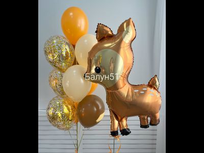 10 шаров+ фигура (на выбор)