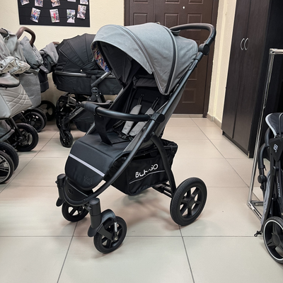 Детская коляска BUBAGO CROSS AIR Серый