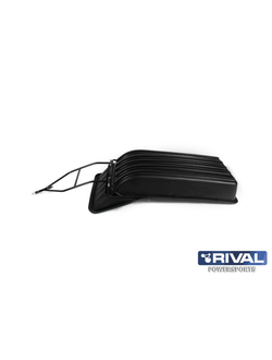 Сани-волокуши 1430 с отбойником и накладками Rival S.0013.1.BP-NK для _Универсальный продукт (Пластик ПНД) (1430 х 730 х 250)