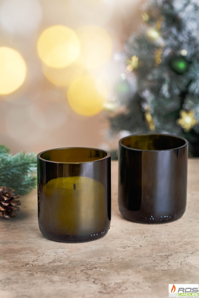 Насыпная свеча винная 10*10см