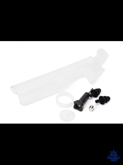 Маска полнолицевая Scuba Brothers Beatle Kid Clear/Pink XS детская