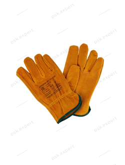 Перчатки рабочие из кожевенного спилка ETS без подкладки