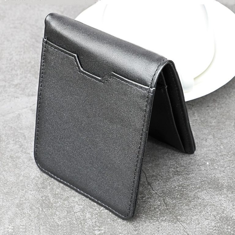 Купить бумажник мужской "Vlas" из натуральной кожи