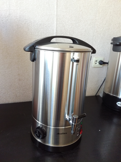 Электрокипятильник термопот Кситекс SKT-012L 12л. Двойные стенки