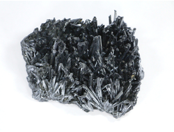 Антимонит, эстетичная друза кристаллов, Китай (92*75*43, 303 г) №18454